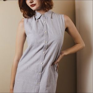 🌻Brandy Melville Striped Button-Down Dress 🌻